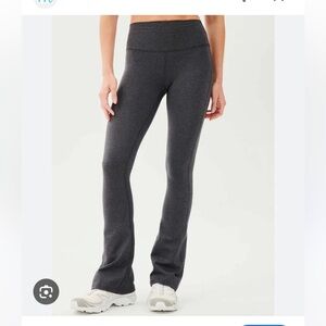 Splits59 Raquel Low Rise Gray Flared Leggings